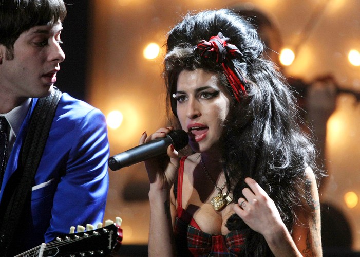 Mark Ronson i Amy Winehouse w 2008 roku