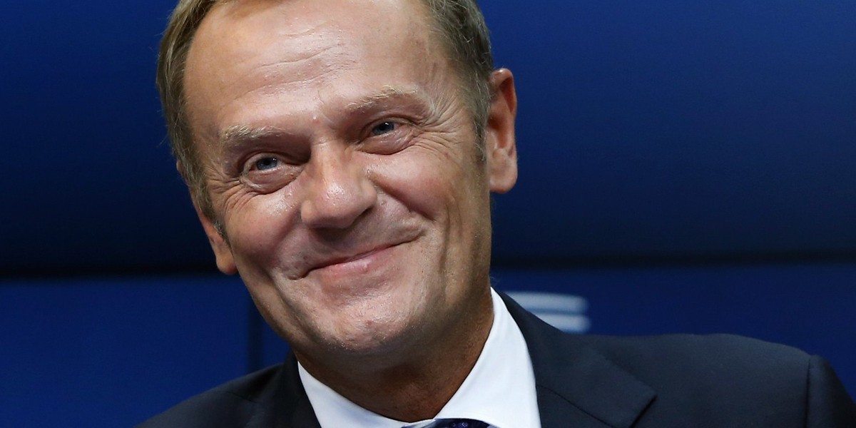 Tusk w Brukseli