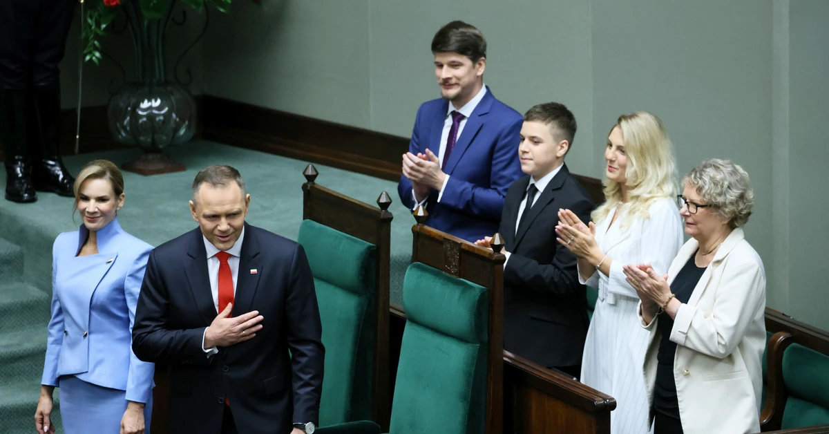 Zaprzysiężenie Karola Nawrockiego. Zabrakło bliskiej mu osoby