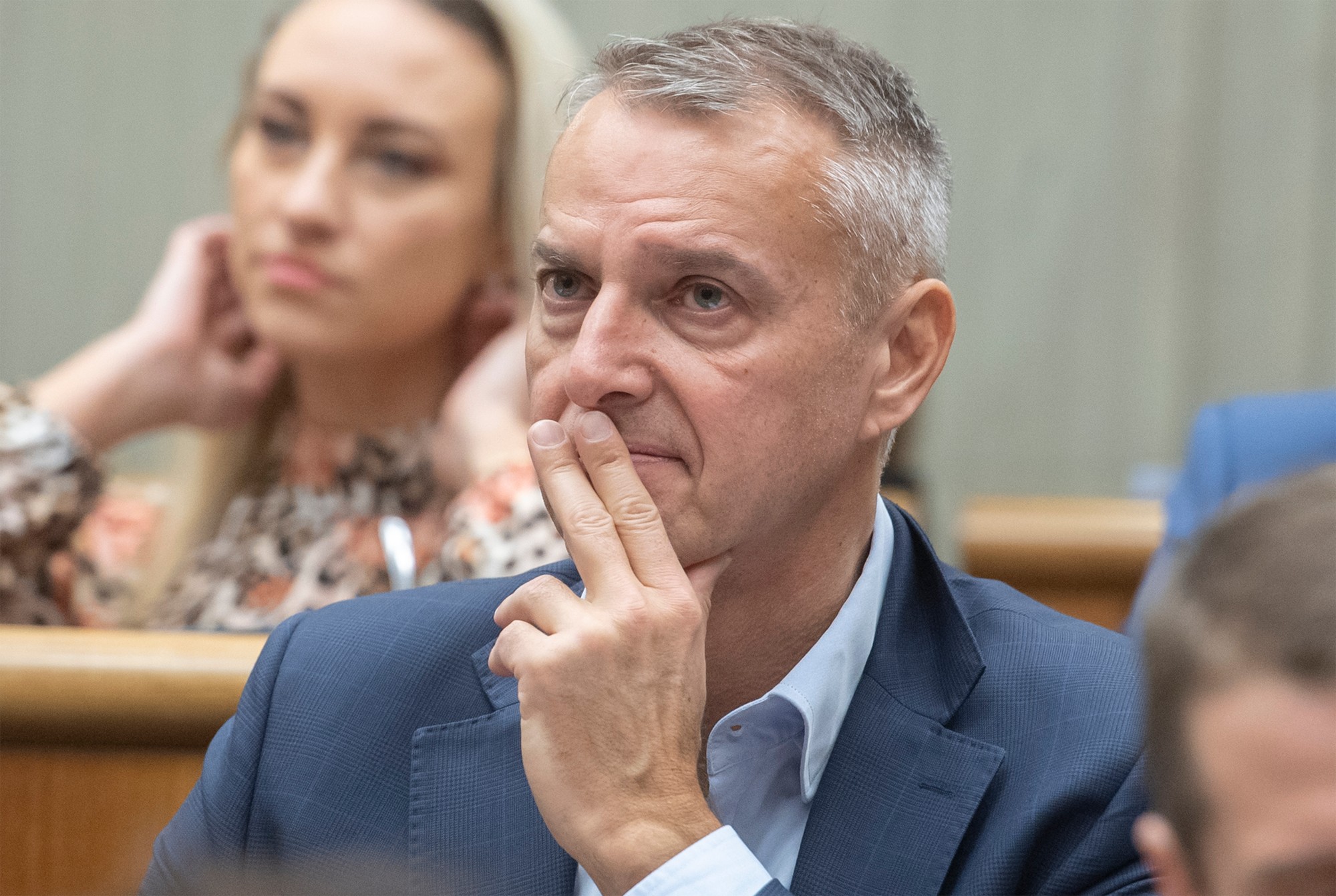 Poslanec NR SR Richard Raši (Hlas-SD).