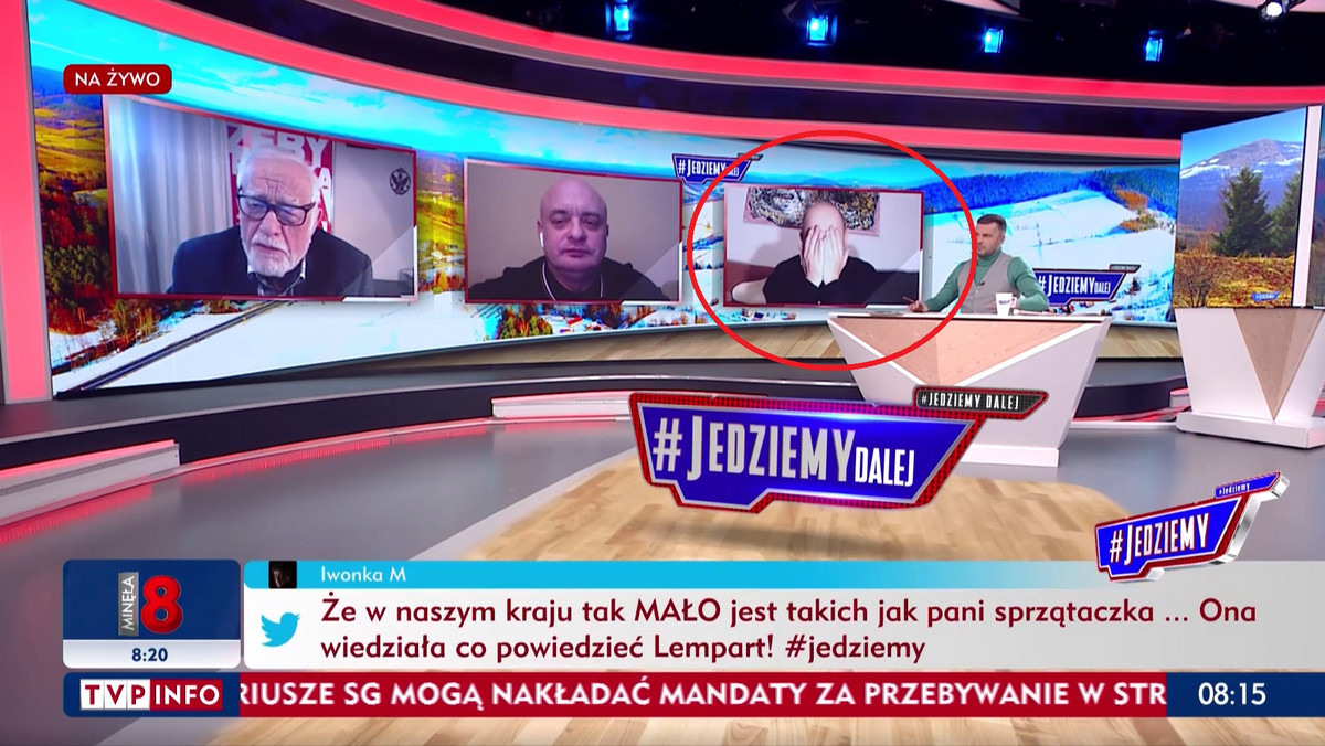 TVP Info. Jan Pietrzak zaatakował w programie Michała Rachonia. Inny gość aż zasłonił twarz