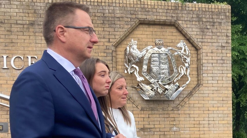 Članovi porodice ubijenog Henrija Novaka | Foto: BBC