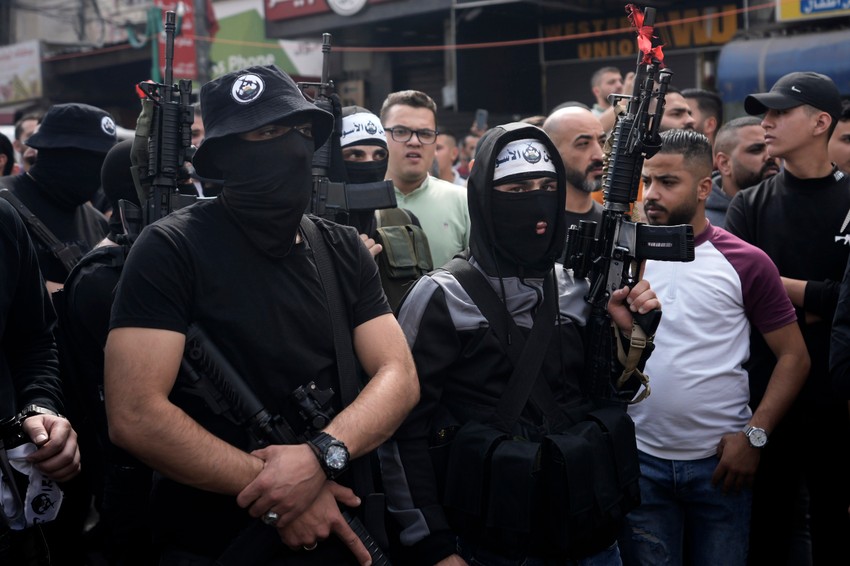 Sahrana Tamera al Kilanija, borca militantne palestinske grupe Lavlja jazbina