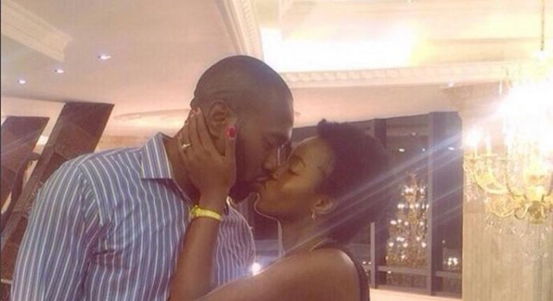 Geraldine got engaged to boyfriend Otas Bazuaye