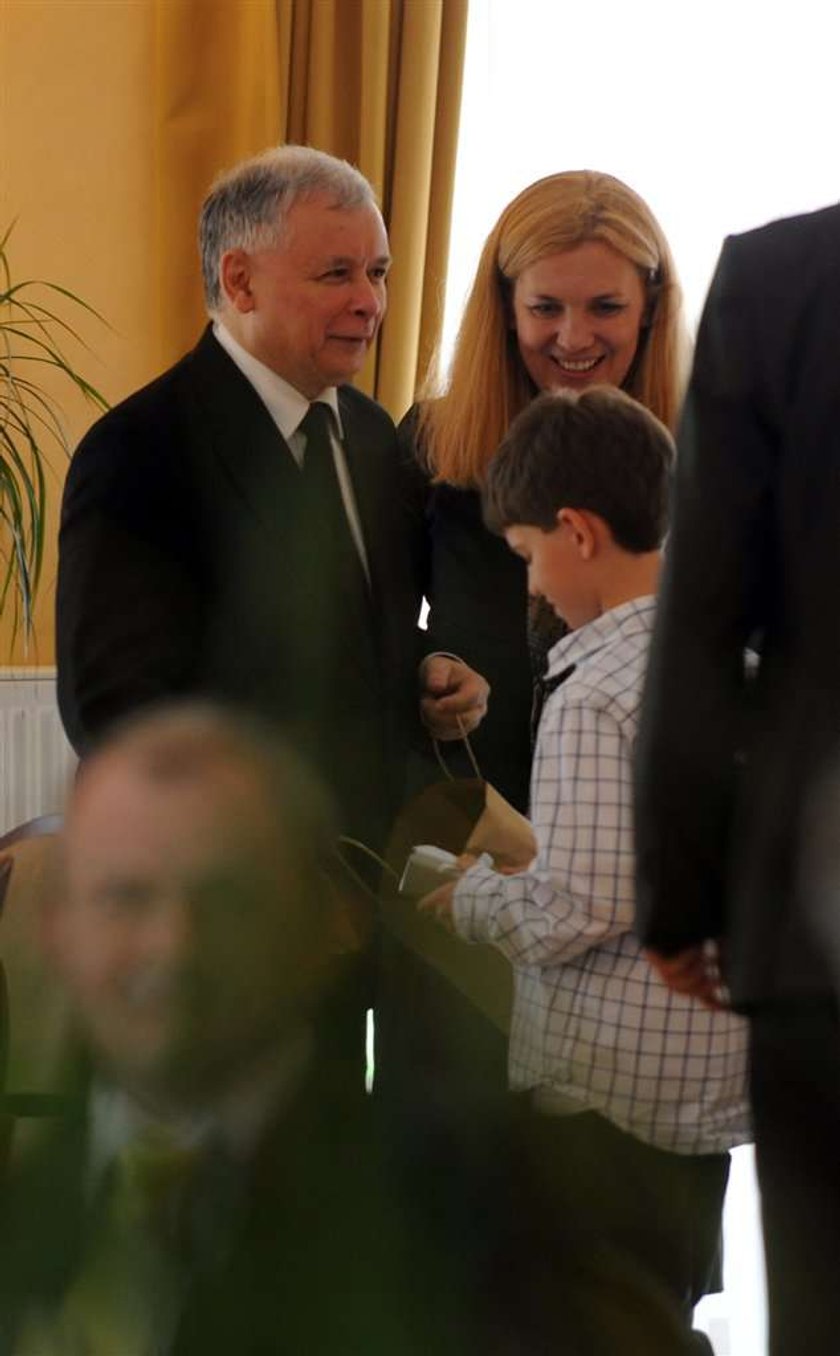 Serock, Jarosław Kaczyński, Elżbieta Jakubiak, komunia święta