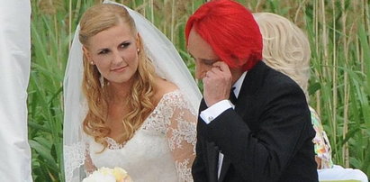 Wiśniewski płacze na swoim ślubie... ZDJĘCIA