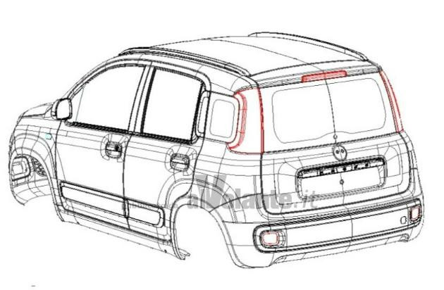 Nowy Fiat Panda w urzędzie patentowym