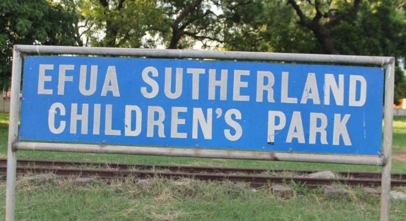 Efua Sutherland’s family to withdraw name from children’s park over poor state