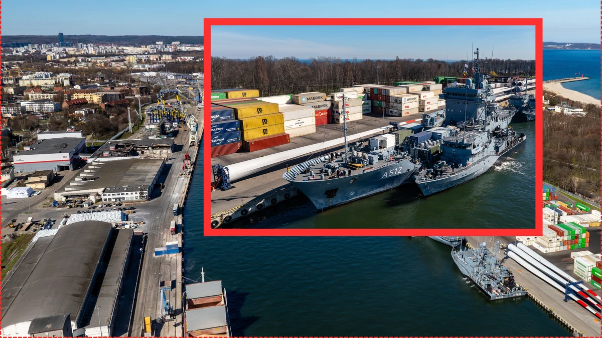 11 okrętów wojennych wpłynęło do portu w Gdańsku. Początek misji NATO