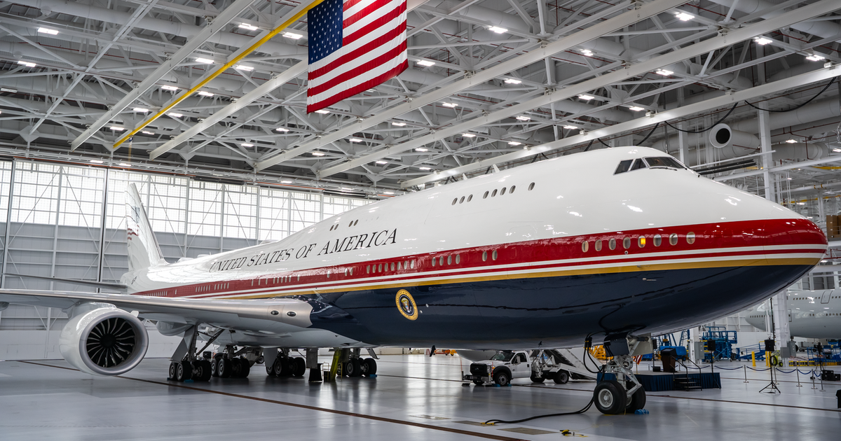 USA haben Übergangs-Air-Force-One aus Katar in Dienst gestellt | aeroTELEGRAPH
