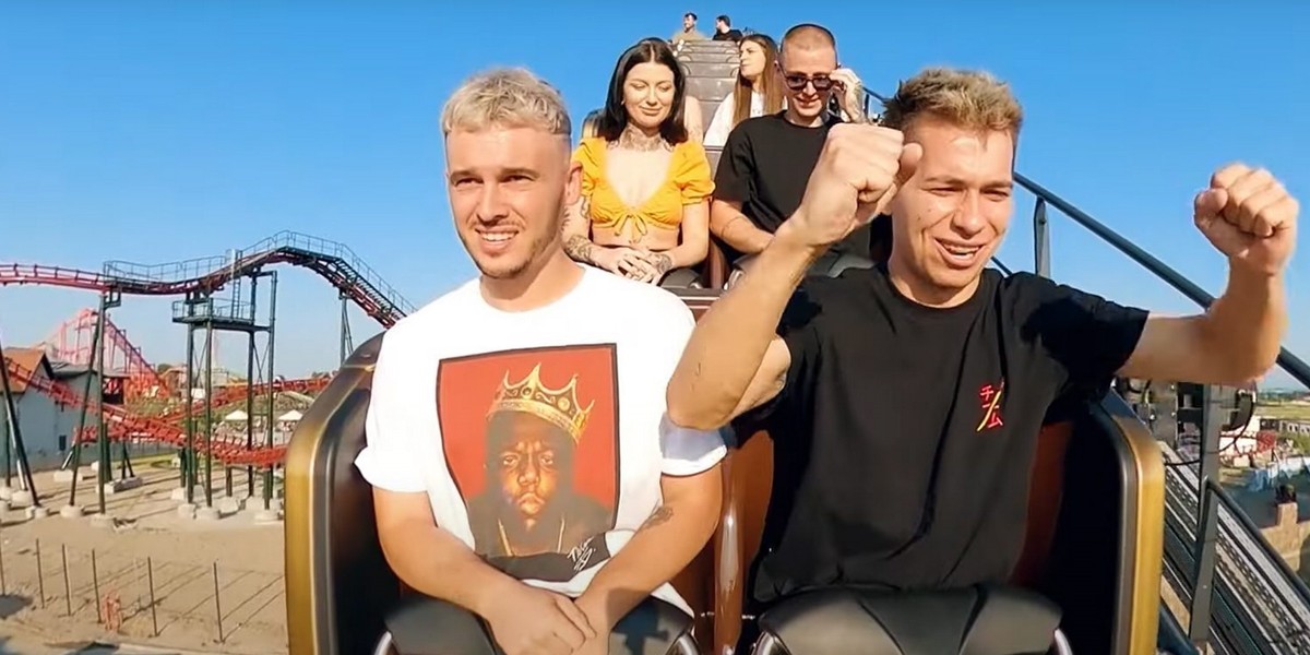 Ekipa Friza ma swój rollercoaster. Youtuberzy nawiązali współpracę z Energylandią. 