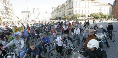 Rowerzyści opanują dziś centrum