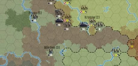 Screen z gry "Commander: Europe at War"
