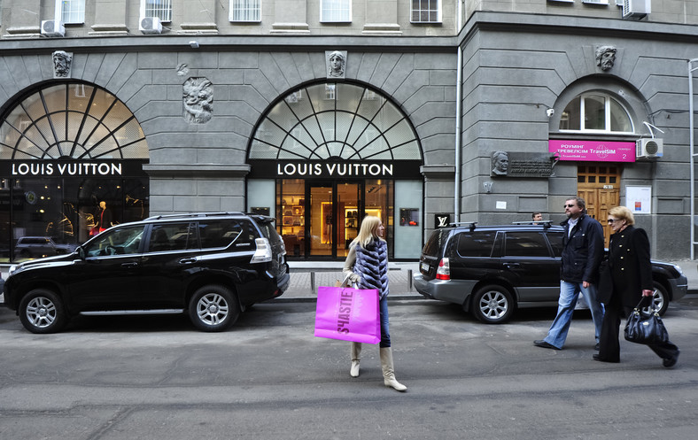 Salon Louis Vuitton w Kijowie
