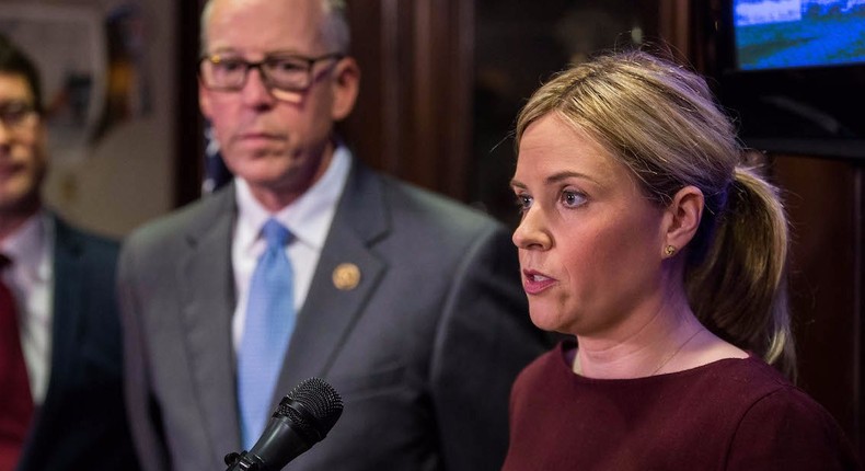 Katie Walsh, President Donald Trump's former deputy chief of staff, is now helping lead pro-Trump group America First Policies