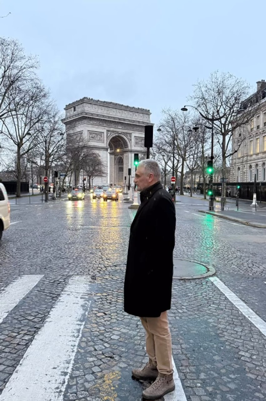 Čedomir Jovanović u Parizu