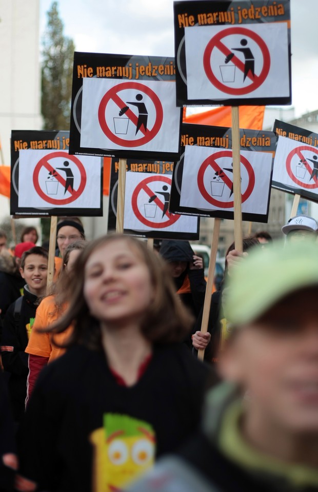 WARSZAWA STRAJK ŻYWNOŚCI HAPPENING