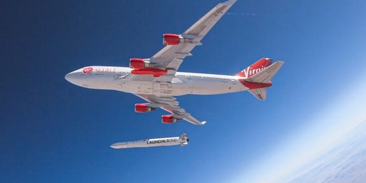 Cosmic Girl firmy Virgin Orbit.