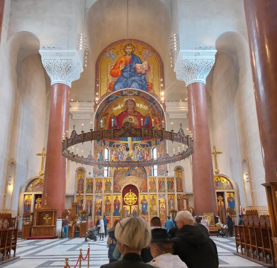 Red ispred crkve Svetog Marka