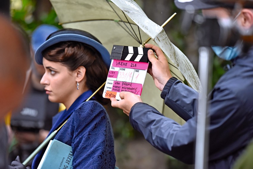 Snimanje serije Vreme zla