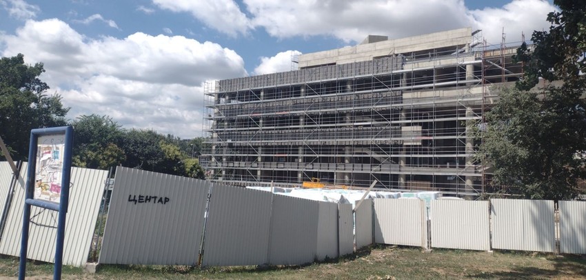 Nova zgrada SKC u izgradnji