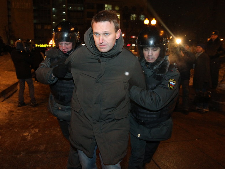 Aresztowanie Aleksieja Nawalnego w 2012 r.