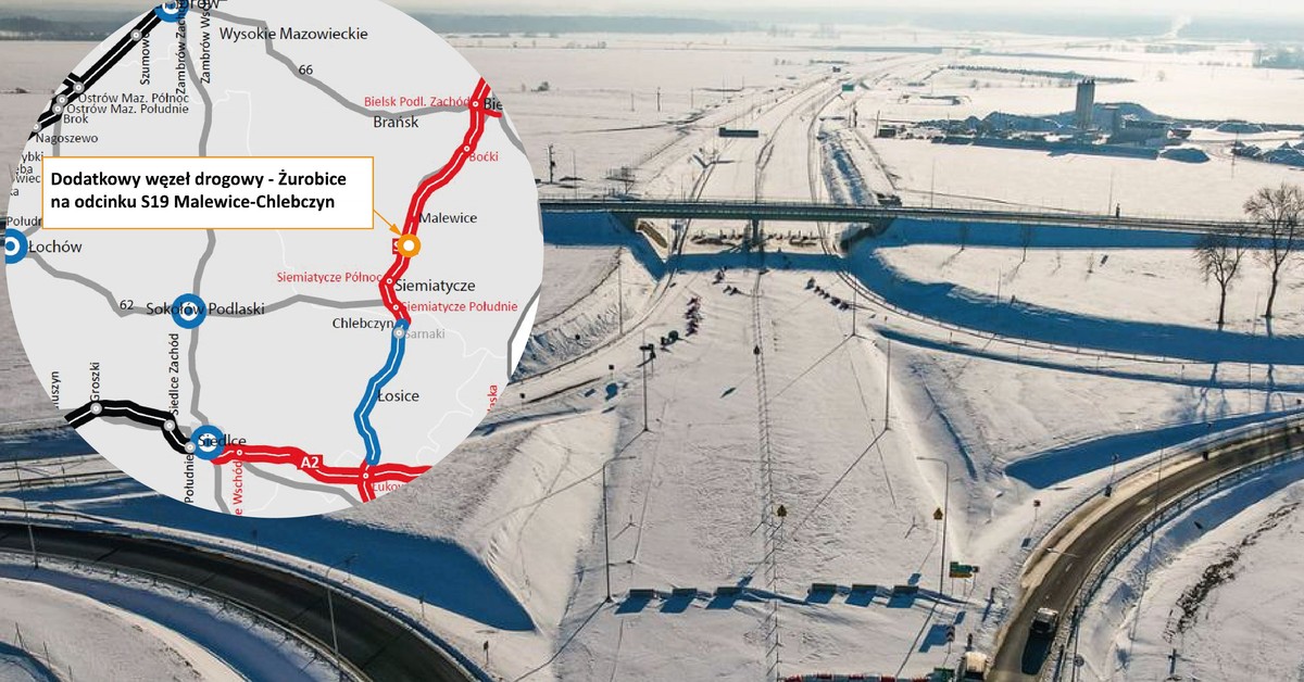 Ważna decyzja dla mieszkańców Podlasia. Powstanie dodatkowy węzeł na szlaku Via Carpatia [MAPA]