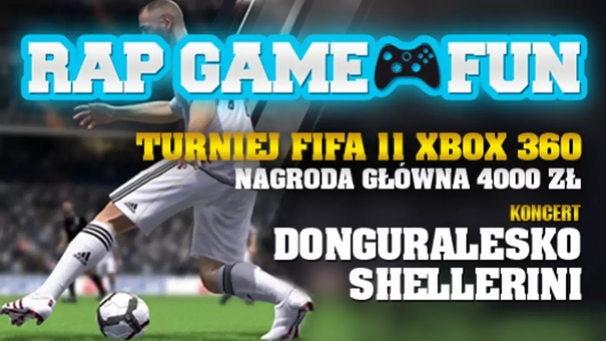 Mistrz Polski w FIFA 11 zaprasza na turniej Rap Game Fun   