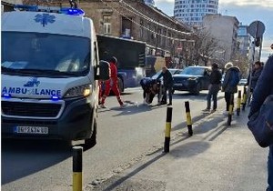 Saobraćajna nesreća u Sarajevskoj ulici