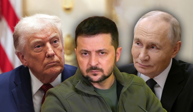 Tramp Zelenski Putin kombo