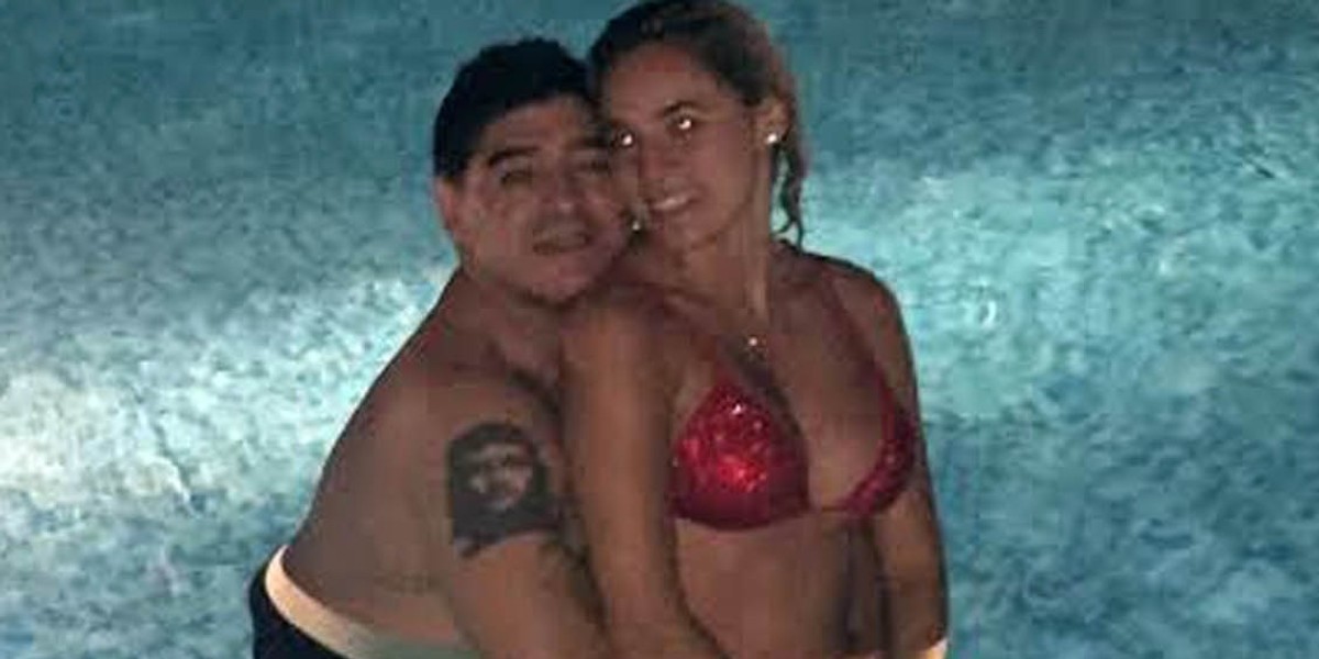 Diego Maradona Rocio Oliva