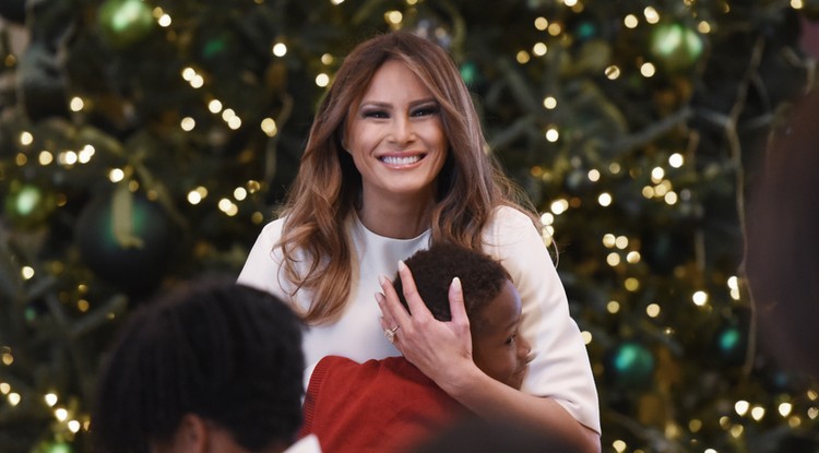 Melania Trump.