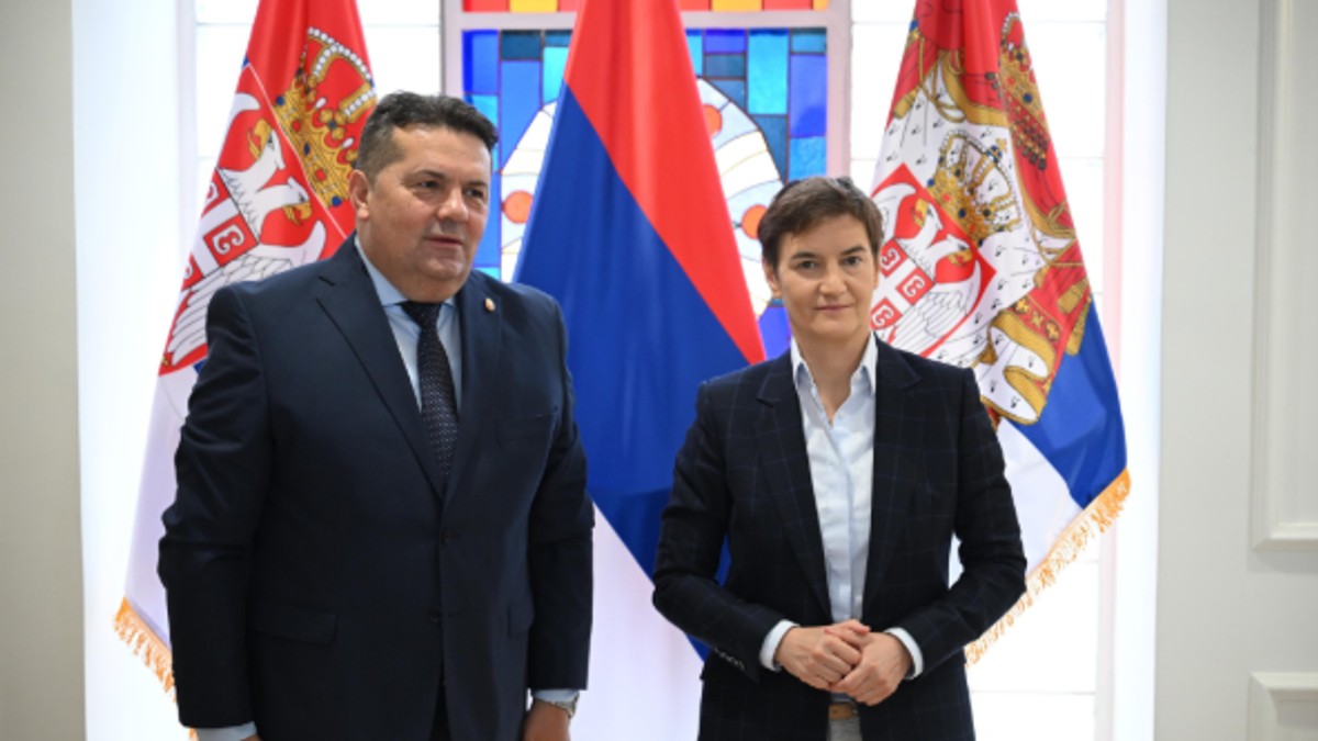 Ana Brnabić i Nenad Stevandić