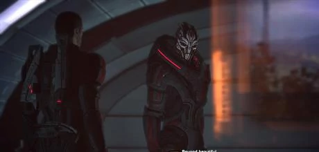 Screen z gry "Mass Effect"