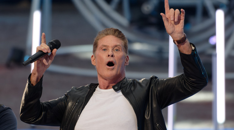 David Hasselhoff új slágerrel rukkolt elő Fotő: Northfoto