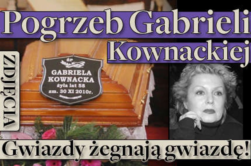 FILM. Pobrzeb Gabrieli Kownackiej. Gwiazdy żegnają gwiazdę!