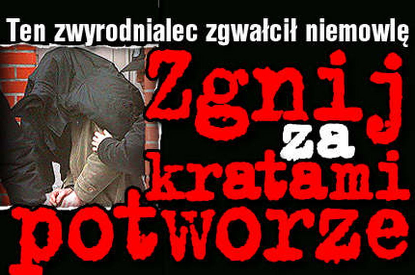 Zgnij za kratami potworze