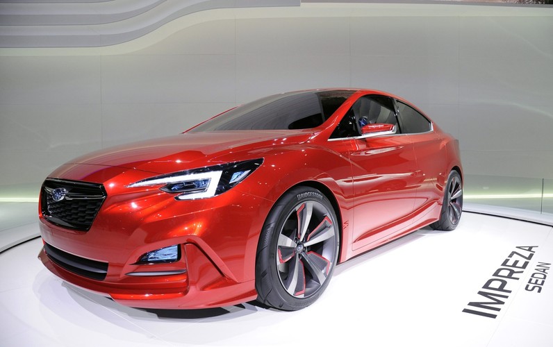 Los Angeles Auto Show Subaru Impreza Sedan   <br><br>fot. EPA/BOB RIHA JR Dostawca: PAP/EPA