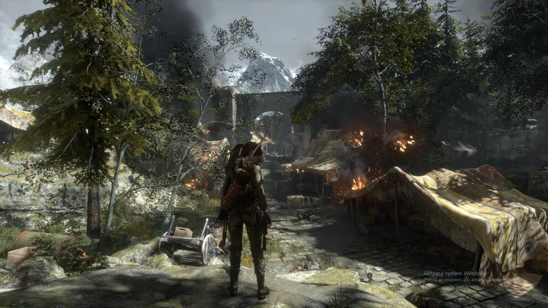 Rise of the Tomb Raider - Scena 2 - GeForce Now 50 Mb/s