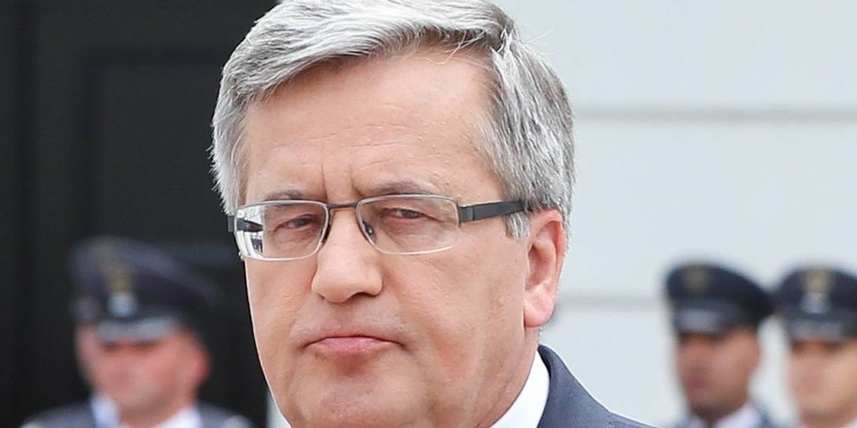 Były prezydent Polski Bronisław Komorowski