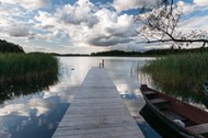 Wigry Mazury jezioro woda podróże turystyka urlop wakacje