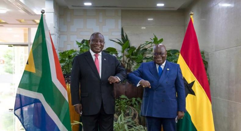 President Ramaphosa and President Akufo-Addo