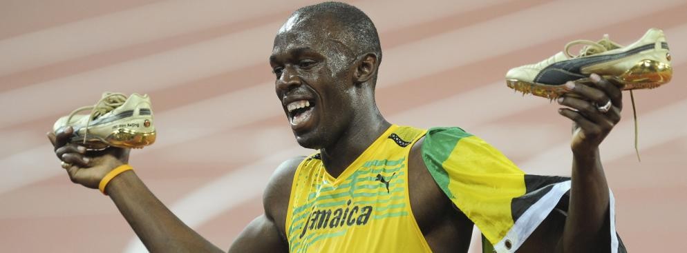 48. Lekkoatleta Usain Bolt