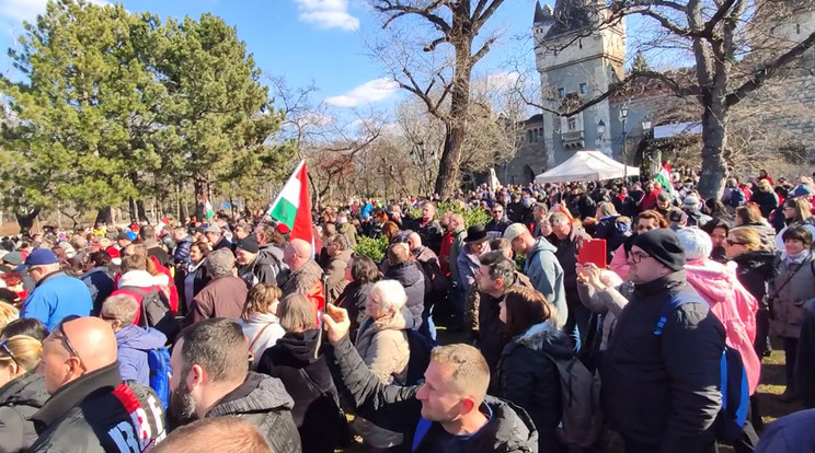 Csendben szerveződött a demonstráció, de nagyon sokan összegyűltek szombaton /Fotó:Facebook