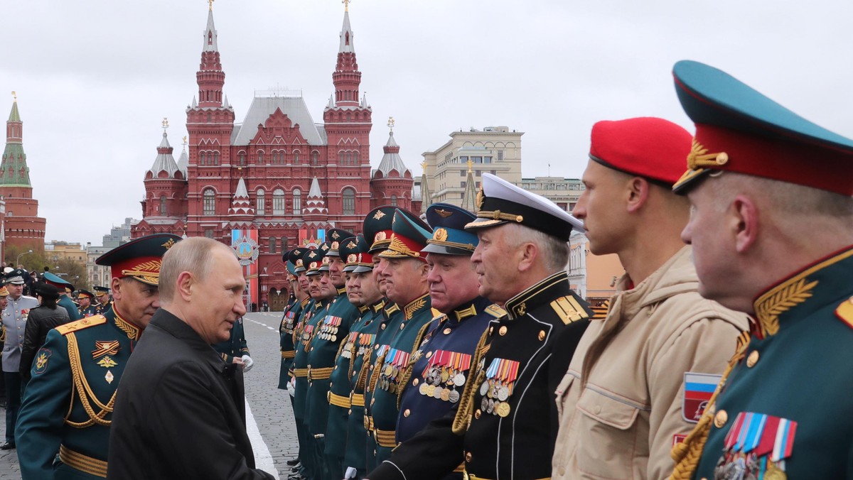 Victory Day military parade in Moscow's Red Square