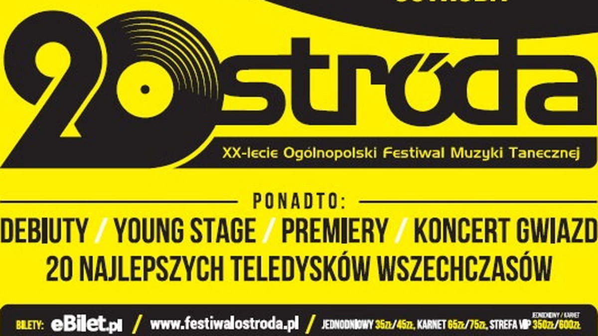 W dniach 24-25 lipca na terenie ostródzkich Czerwonych Koszar Wojskowych odbędzie się jubileuszowy – 20. Ogólnopolski Festiwal Muzyki Tanecznej. Kolejny raz na scenie wystąpią polskie i zagraniczne gwiazdy muzyki tanecznej, a wśród nich m.in. Loona, No Mercy i CC Catch. Podczas Festiwalu jubileuszowy koncert z okazji 25-lecia działalności muzycznej zagra także zespół Boys.