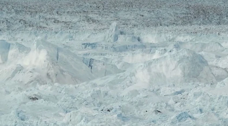 Dužina ovog impozantnog lednika je bila oko 1.600 metara