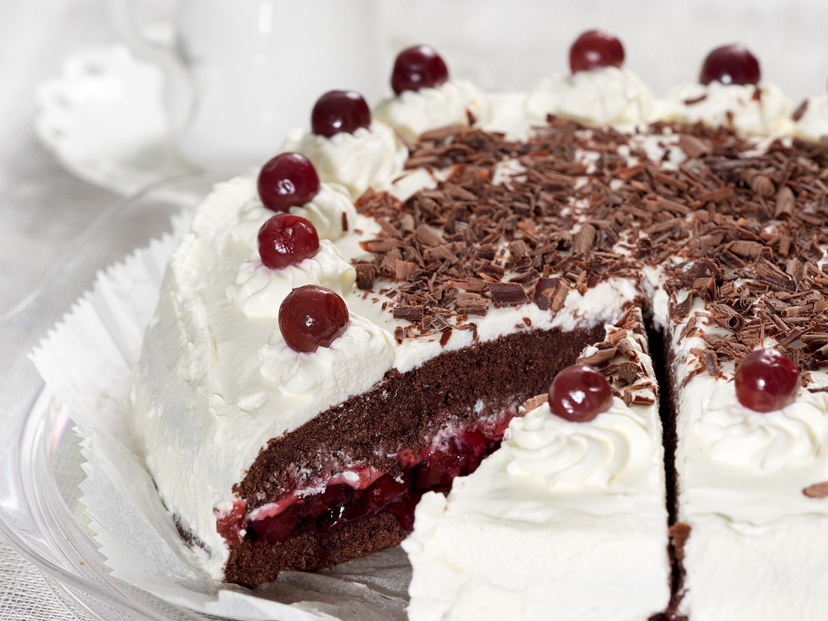 Existuje už aj nealkoholický variant Schwarzwaldskej čerešňovej torty.