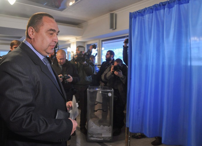 Igor Płotnickij, lider Ługańskiej Republiki Ludowej