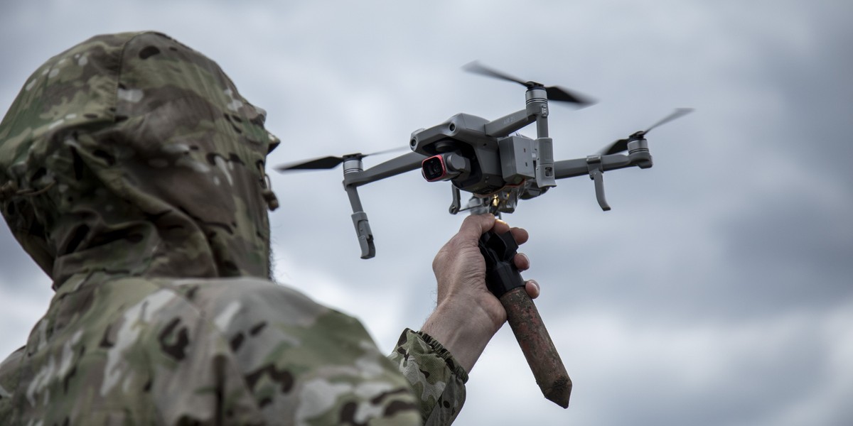 Ukraina chce rozbudować flotę dronów dostępnych dla wojska.